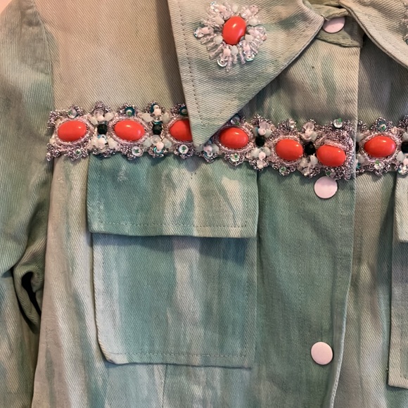 Vintage Tie Dye Button up - Picture 3 of 5